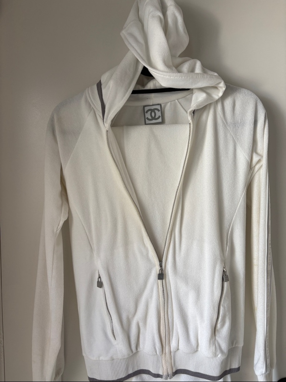 Chanel Terry Cloth Track Suit - Picture 12 of 13